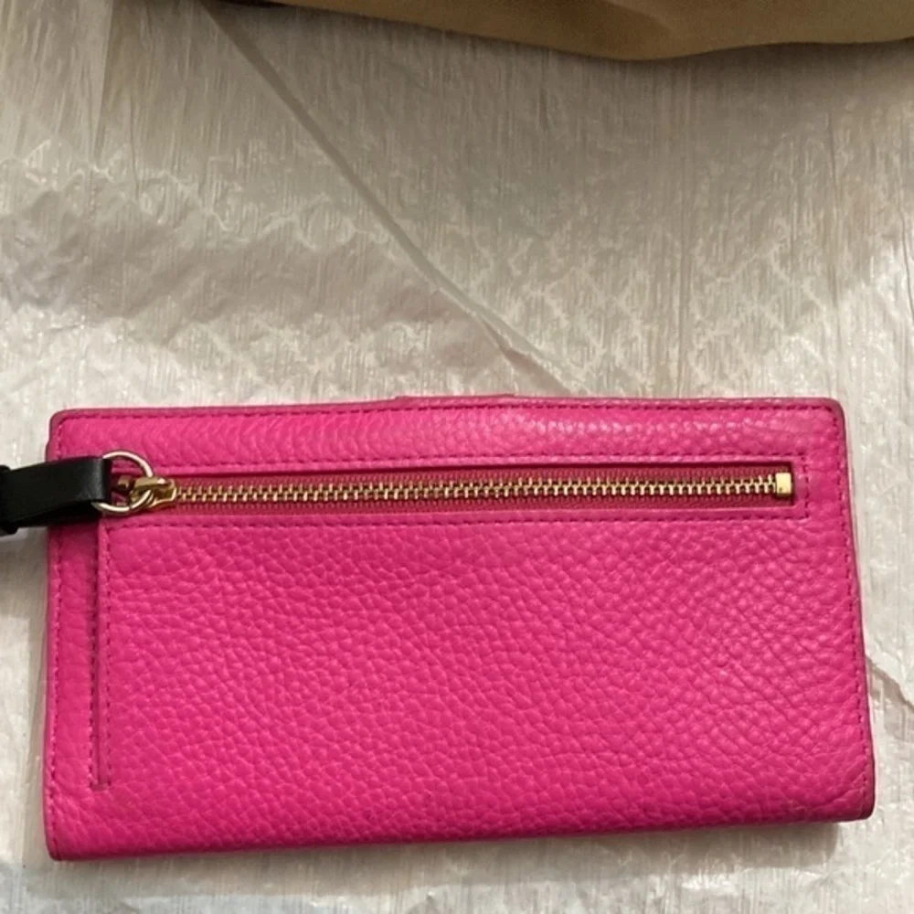 Kate spade pink slim wallet